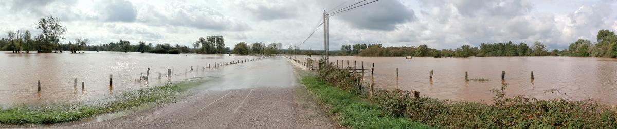 La crue d'octobre 2006 (M. Grosjean)