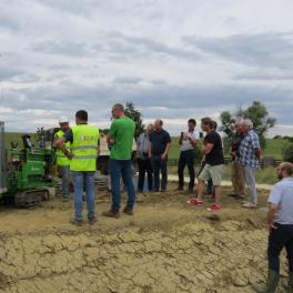 Visite de chantier à Barbonville
