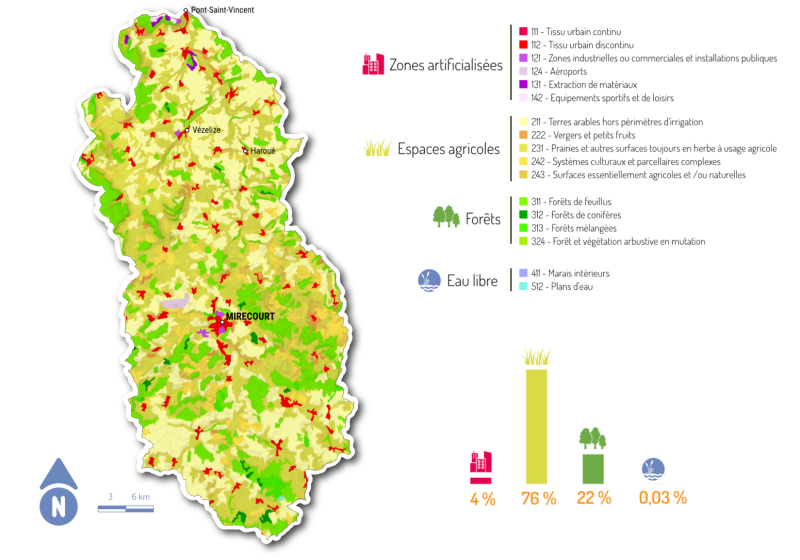 Carte OCS Madon