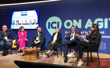 Photo table ronde Ici on agit