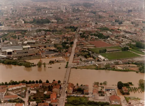 Crue de mai 1983 - Nancy (SDIS 54)