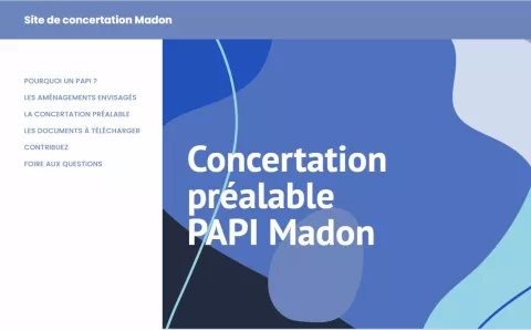 Concertation préalable PAPI Madon