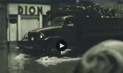 Archive INA les inondations de 1947 à Nancy
